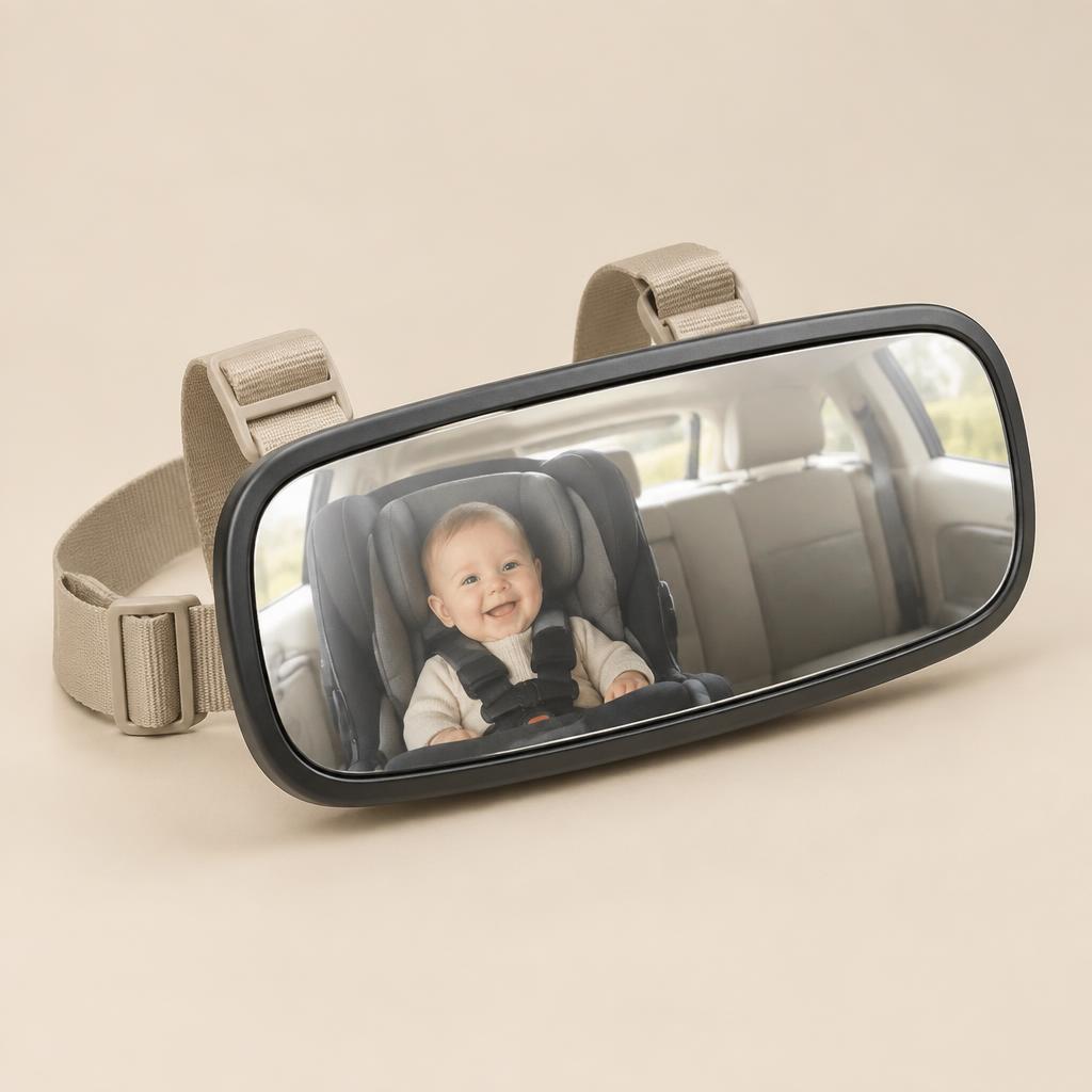 Espelho Retrovisor Panorâmico Inquebrável para Carro